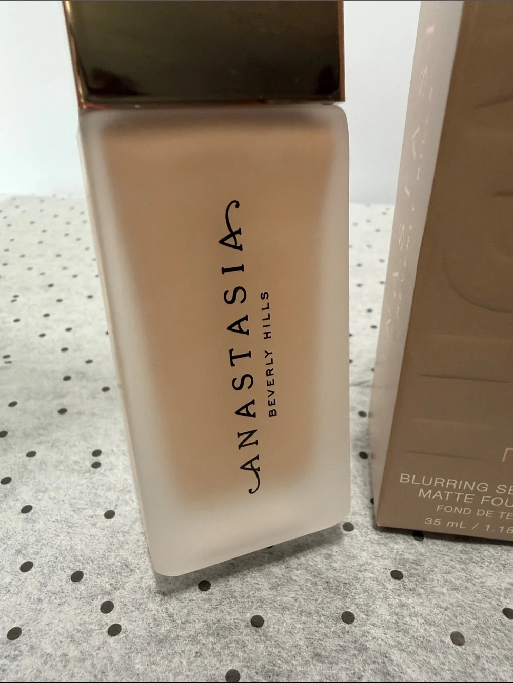 Anastasia blurring second skin matte foundation OCR NIB